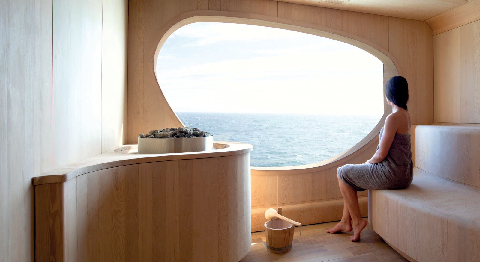 Soothe the soul in the sauna