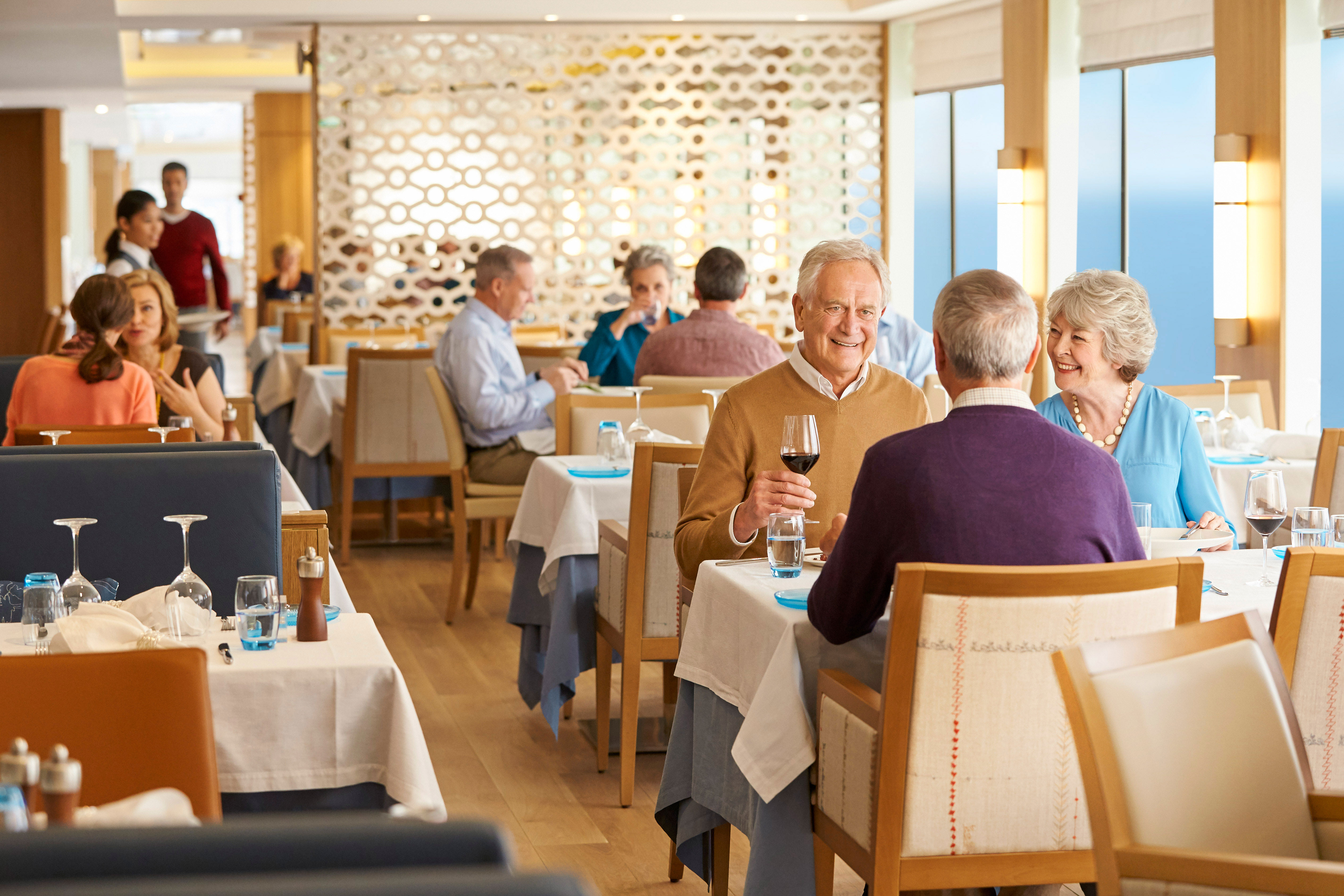 The buffet restaurant