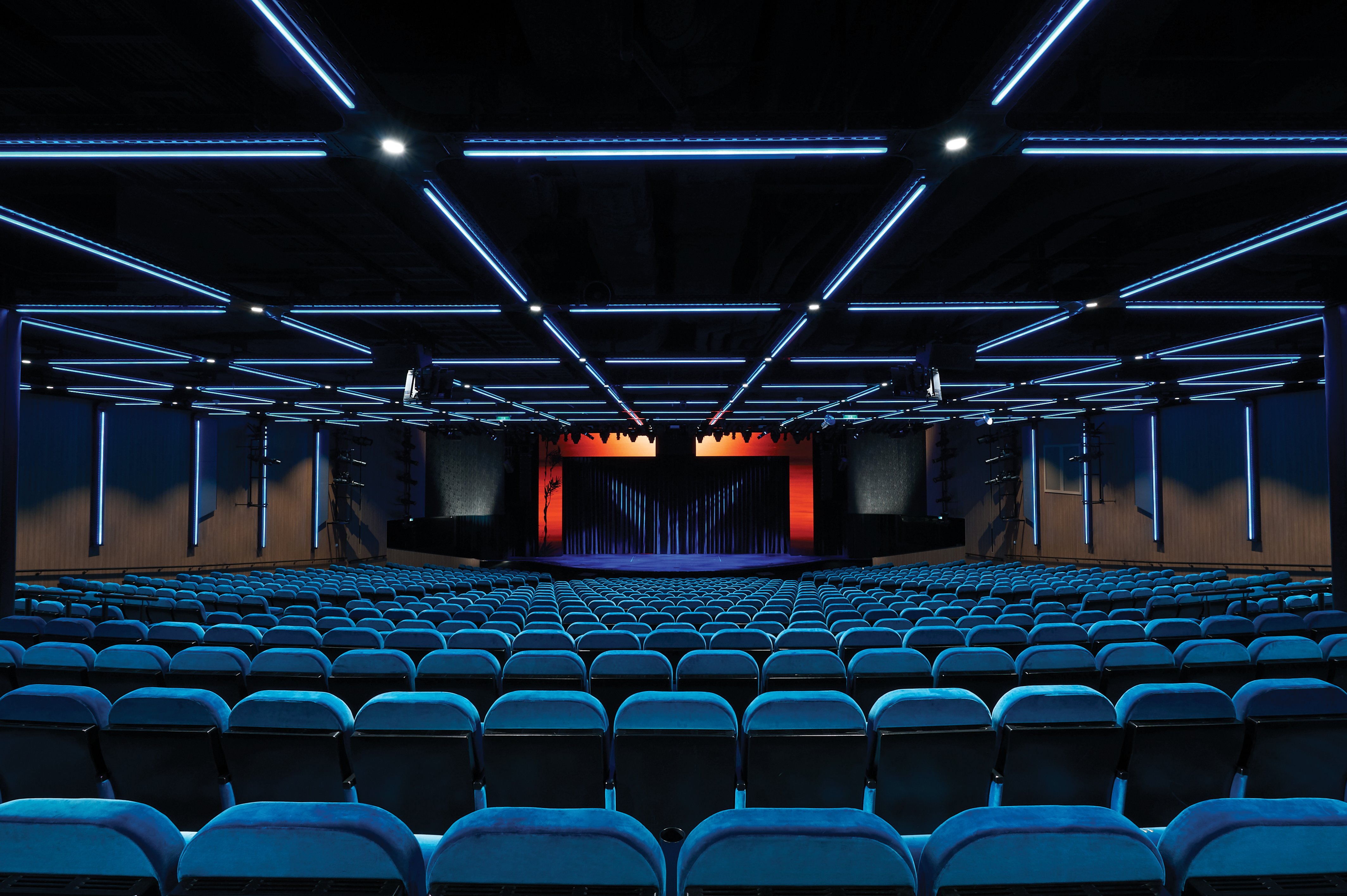 The Bliss Theatre is a stunning venue offering world-class entertainment