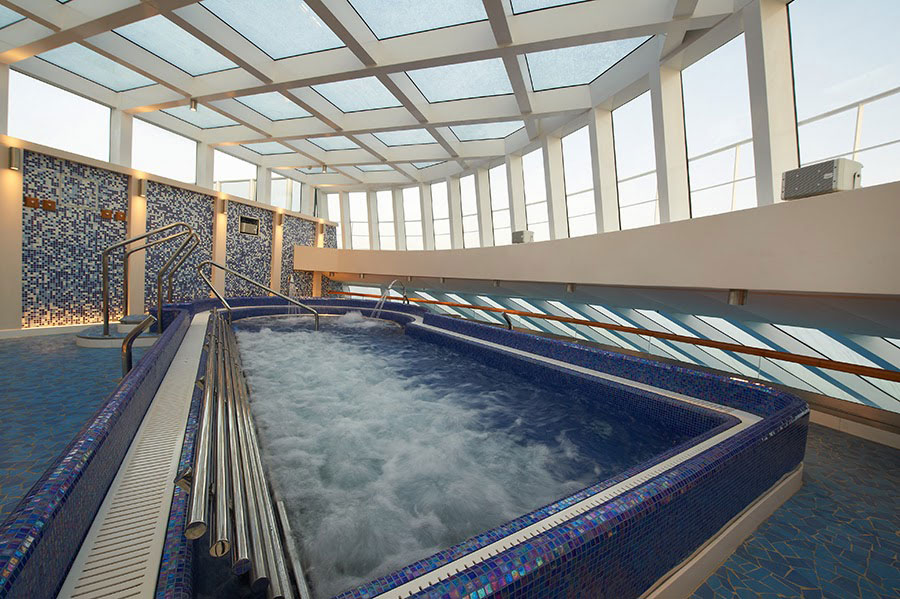 The spa pool