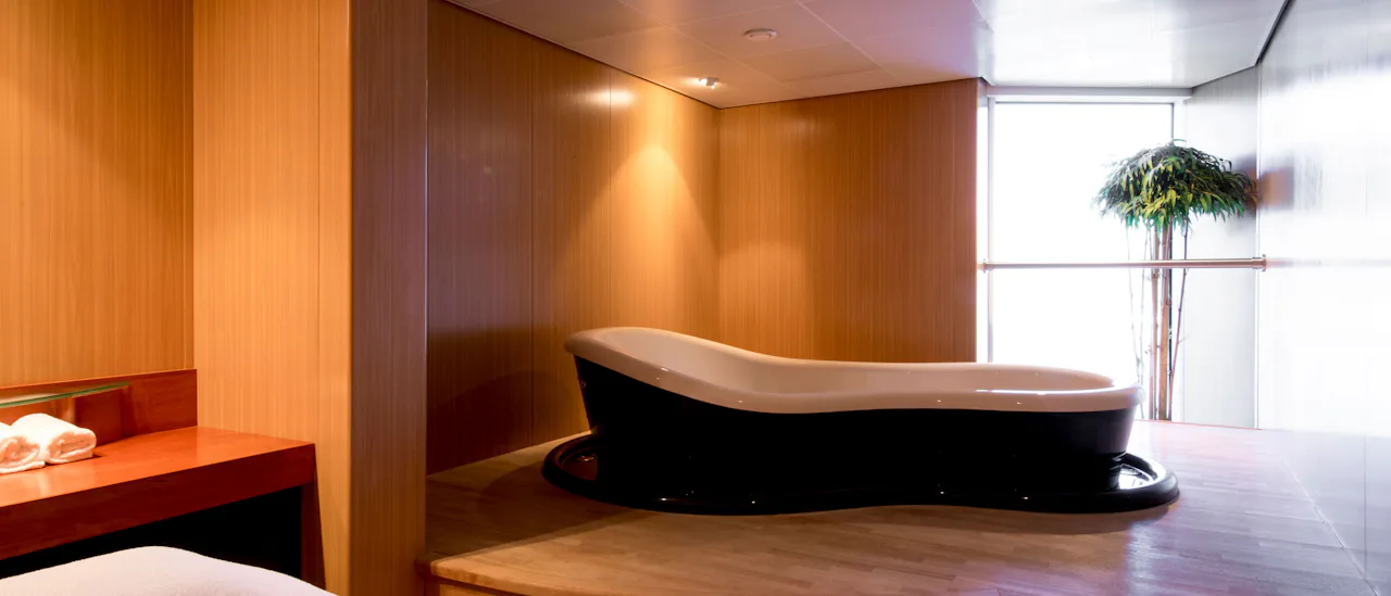 Spa treatment room