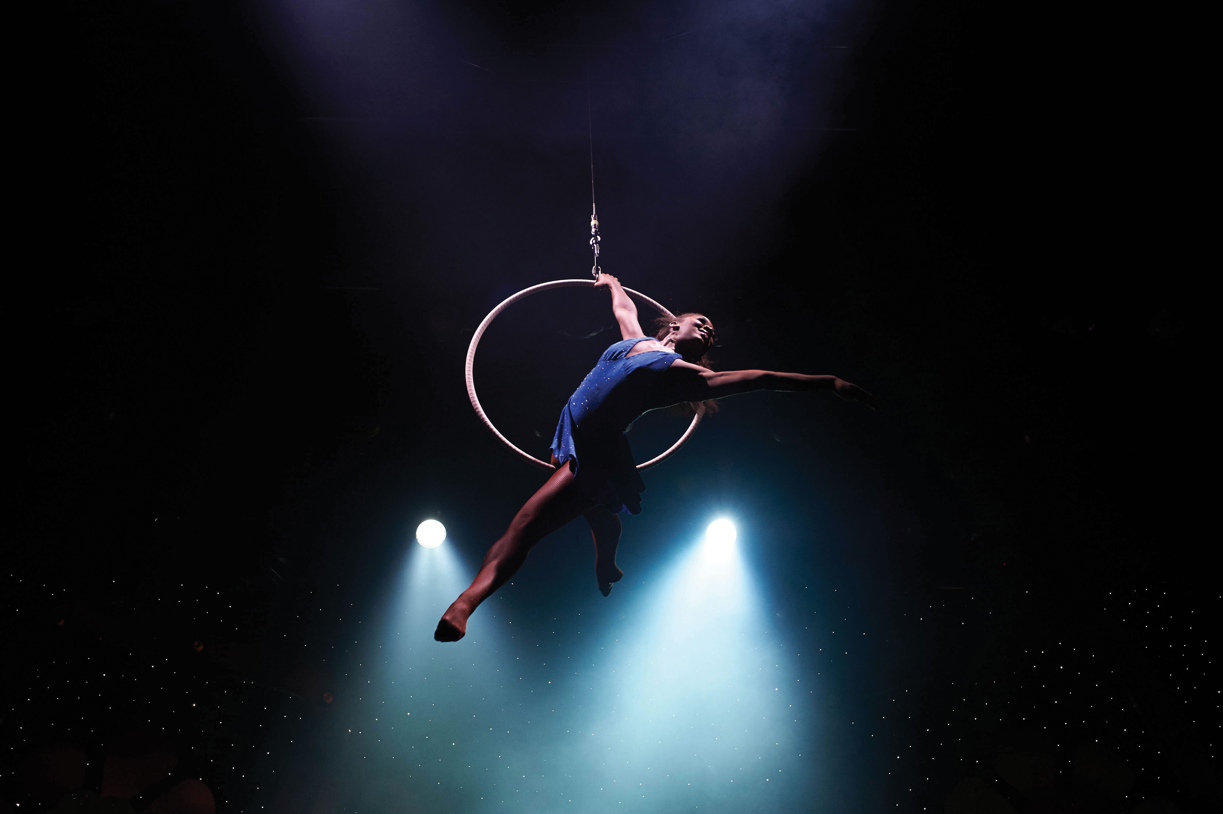 High-flying acrobatics