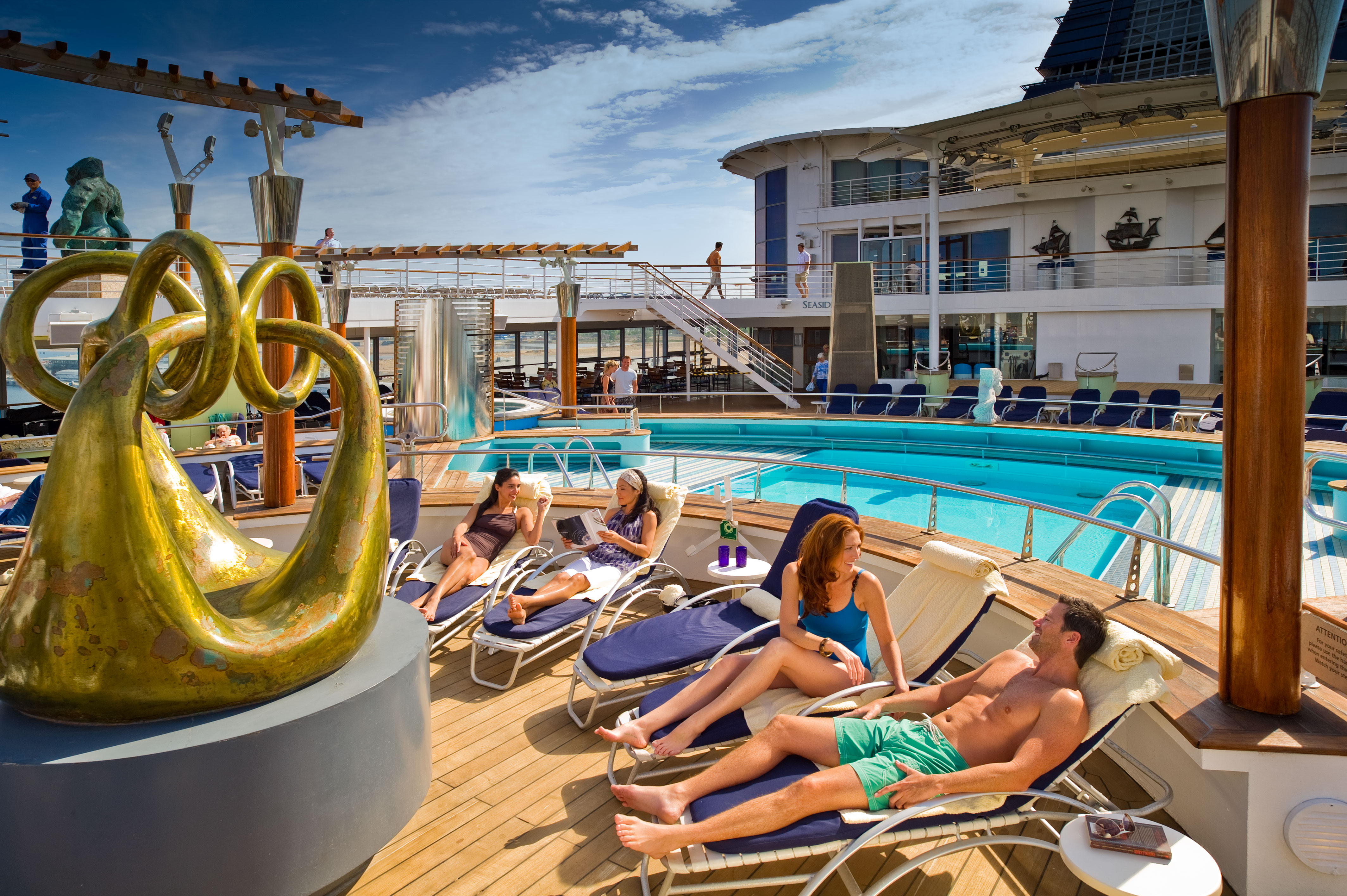 Relax by the pool