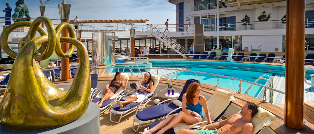 Relax by the pool