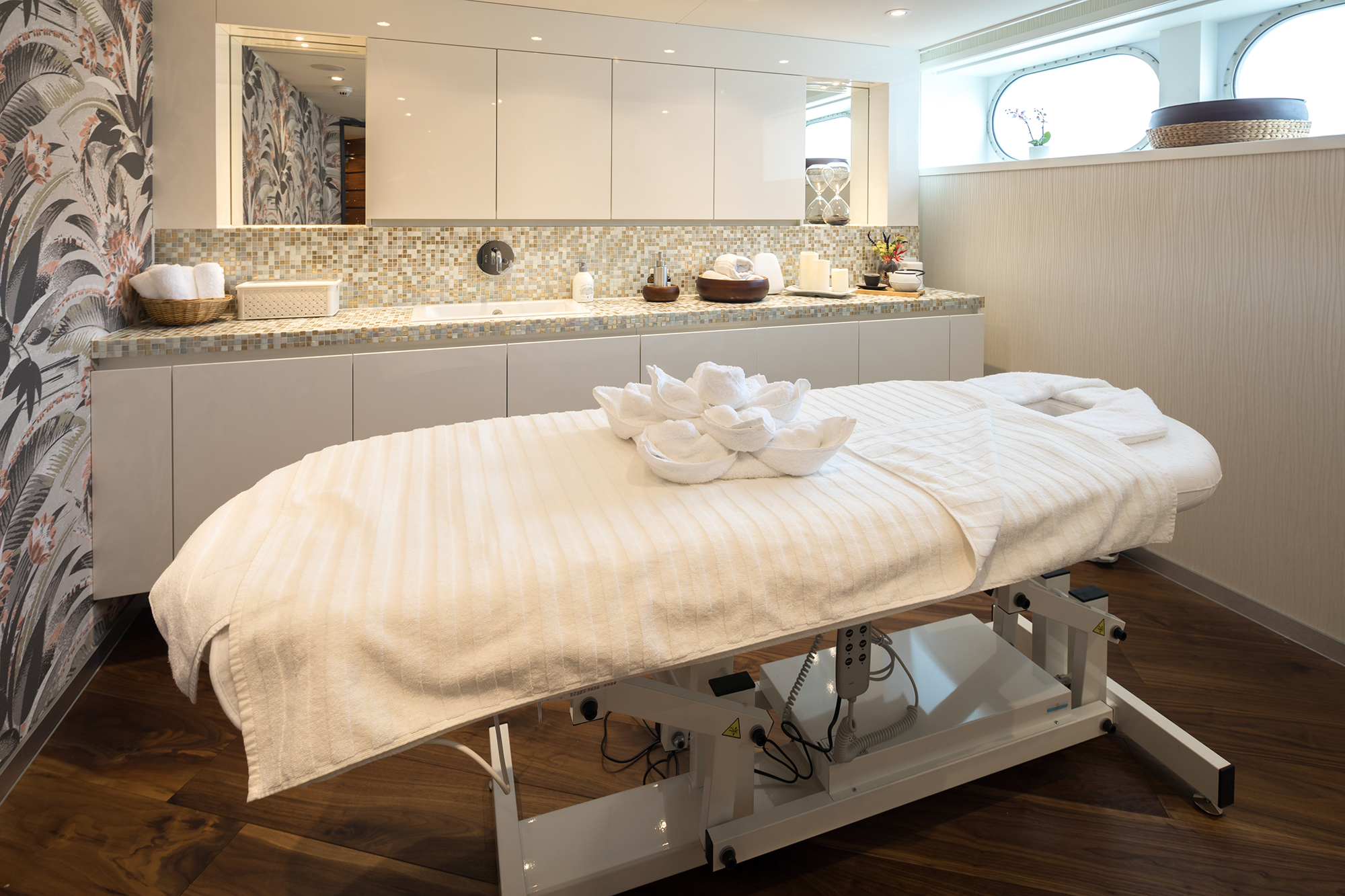 Treat yourself to a massage at the spa