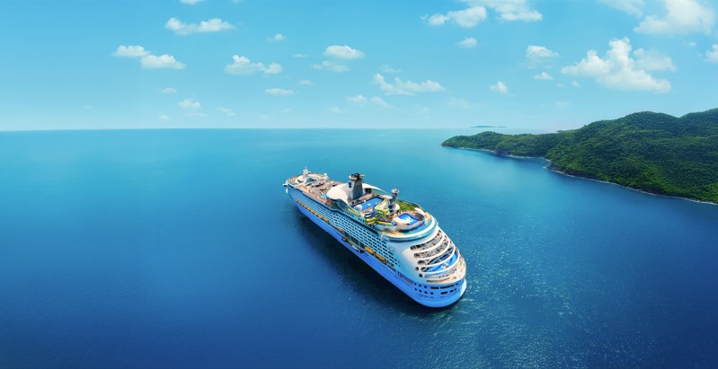 Voyager of the Seas in South Pacific