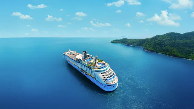 Voyager of the Seas in South Pacific