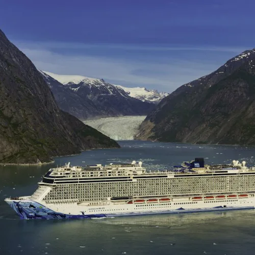 NCL Bliss at Endicott Arm Alaska
