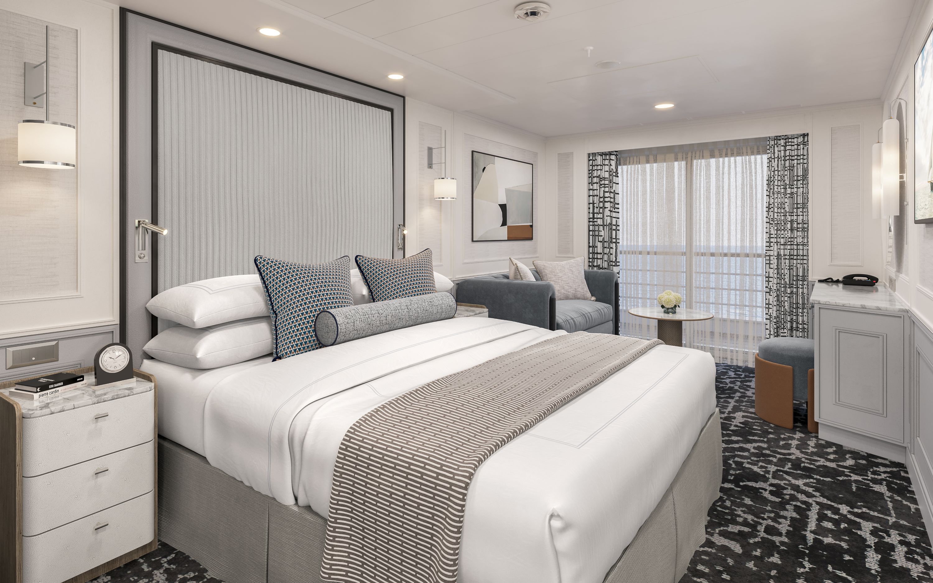 Concierge Veranda Stateroom - Oceania O Class Ship