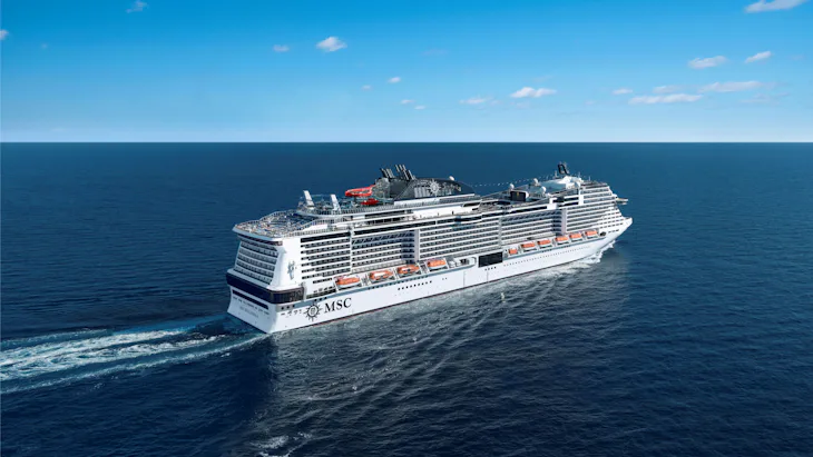 MSC Bellissima at Sea