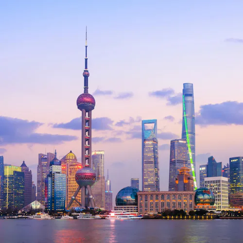 Shanghai Image courtesy of Edward He Unsplash