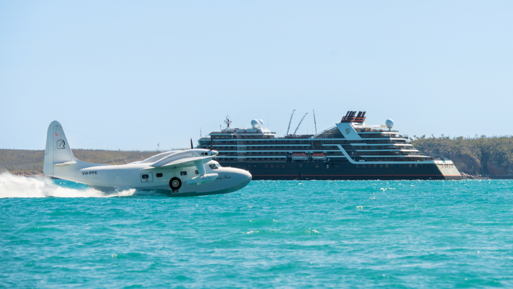 Seabourn Pursuit in Kuri Bay The Kimberley 
