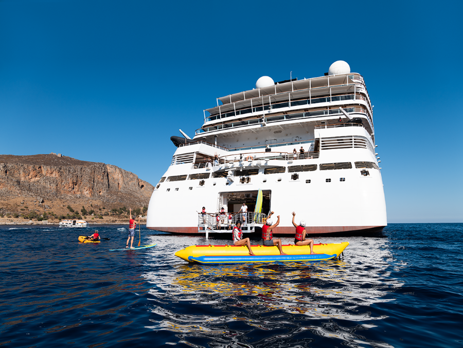 Seabourn Ovation Marina Platform for Watersports