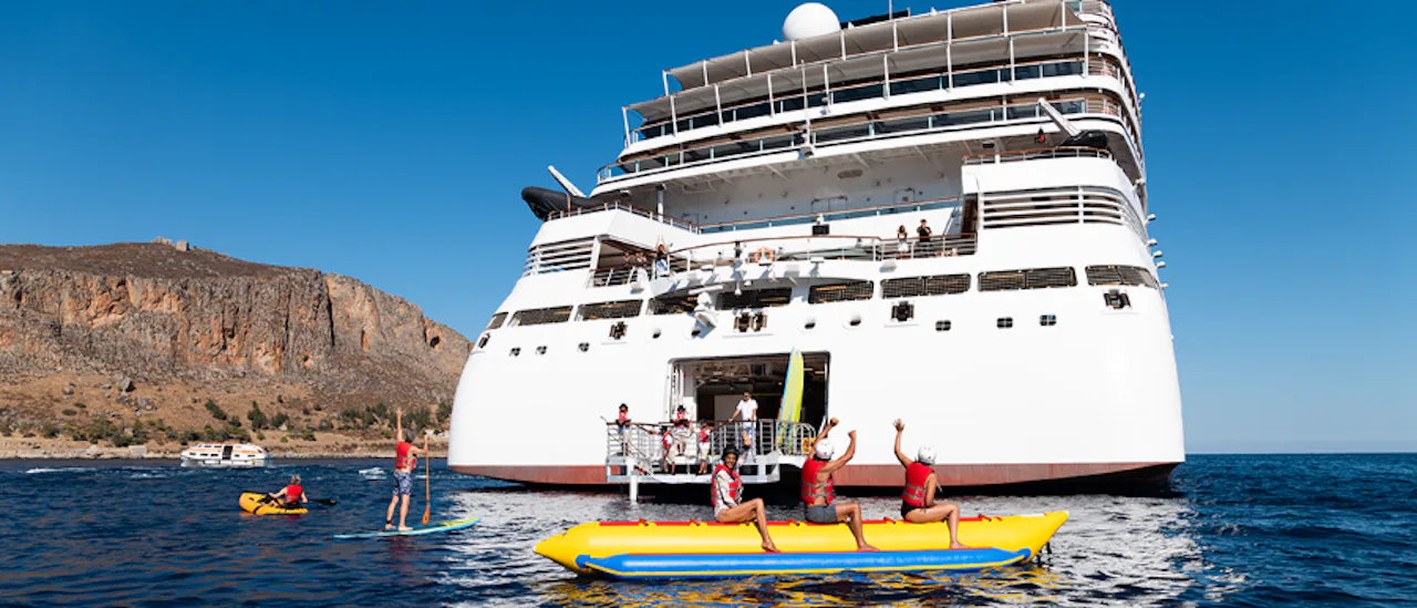 Seabourn Ovation Marina Platform for Watersports