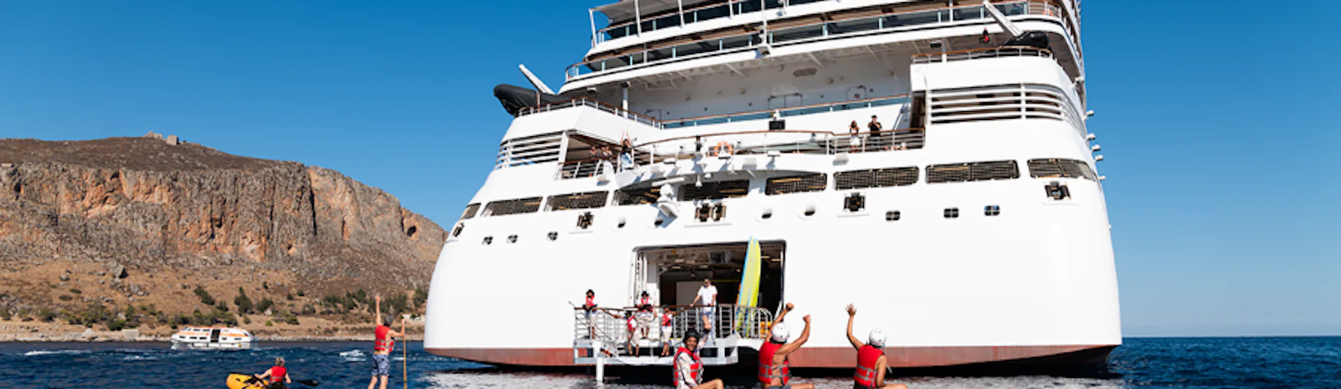 Seabourn Ovation Marina Platform for Watersports