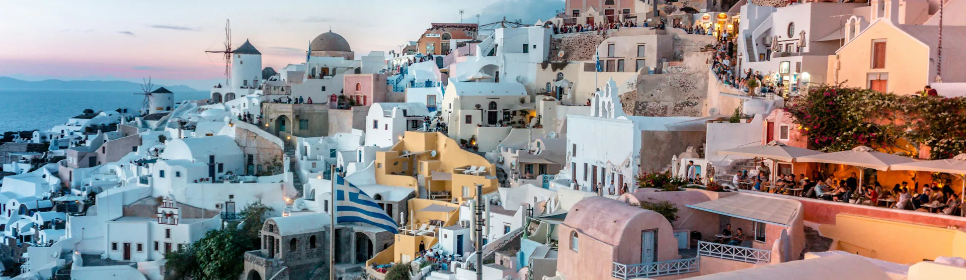 Santorini photo courtesy of Heidi Kaden on Unsplash