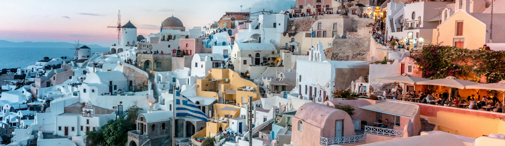 Santorini photo courtesy of Heidi Kaden on Unsplash