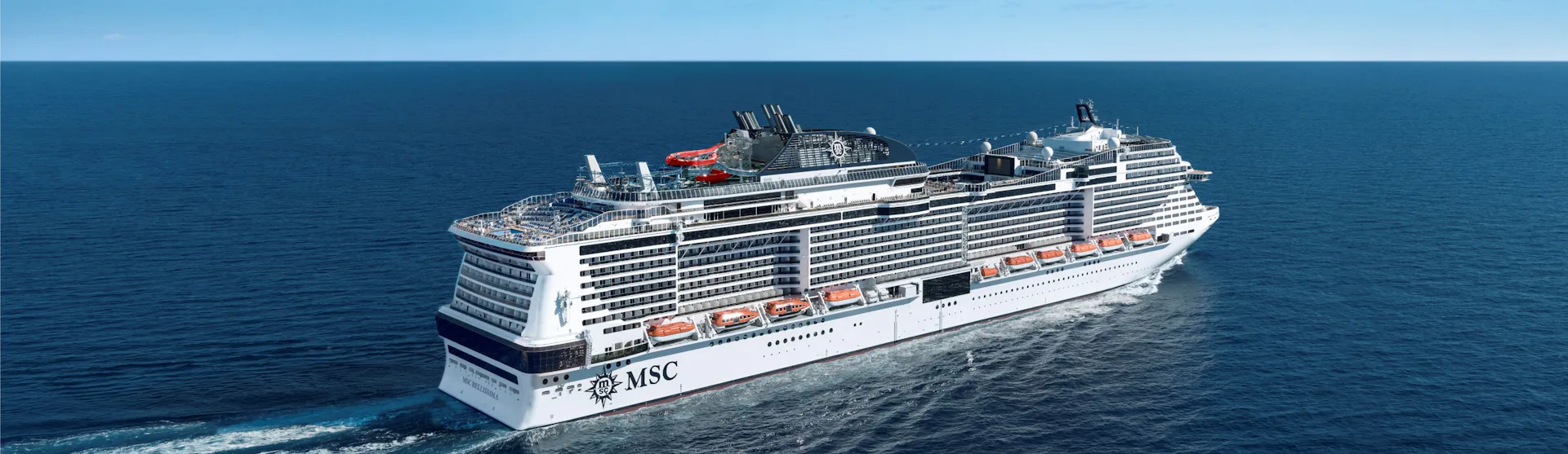 MSC Bellissima at Sea