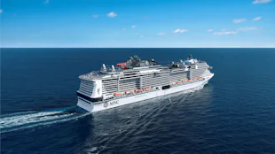 MSC Bellissima at Sea