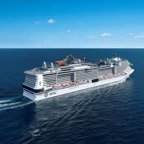 MSC Bellissima at Sea