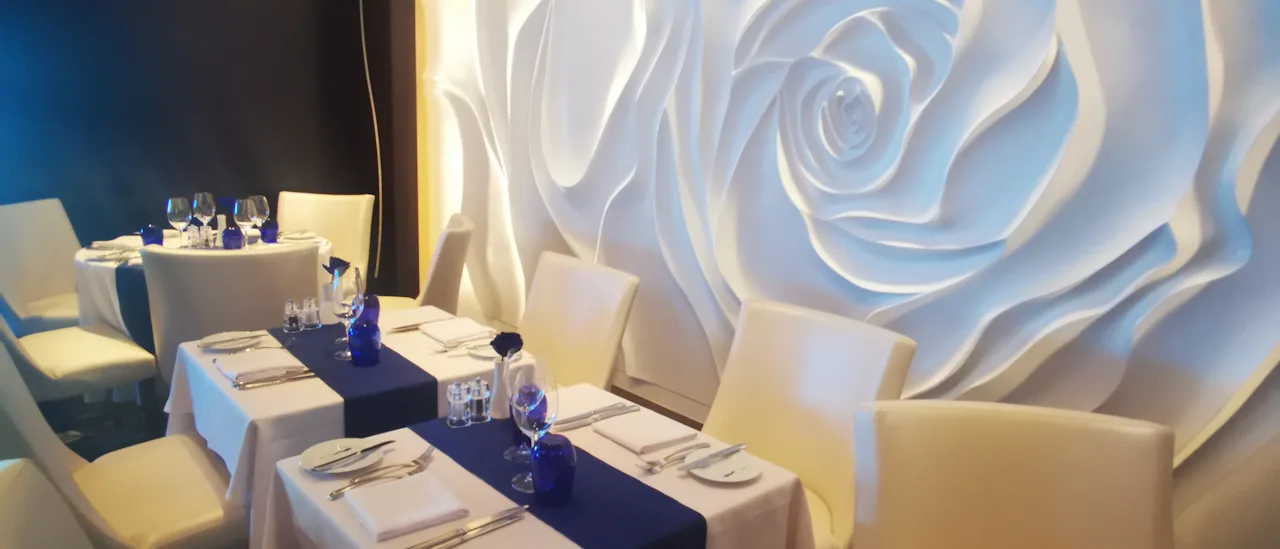 Blu Restaurant onboard Celebrity Solstice