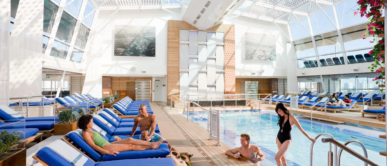 Solarium on Celebrity Solstice