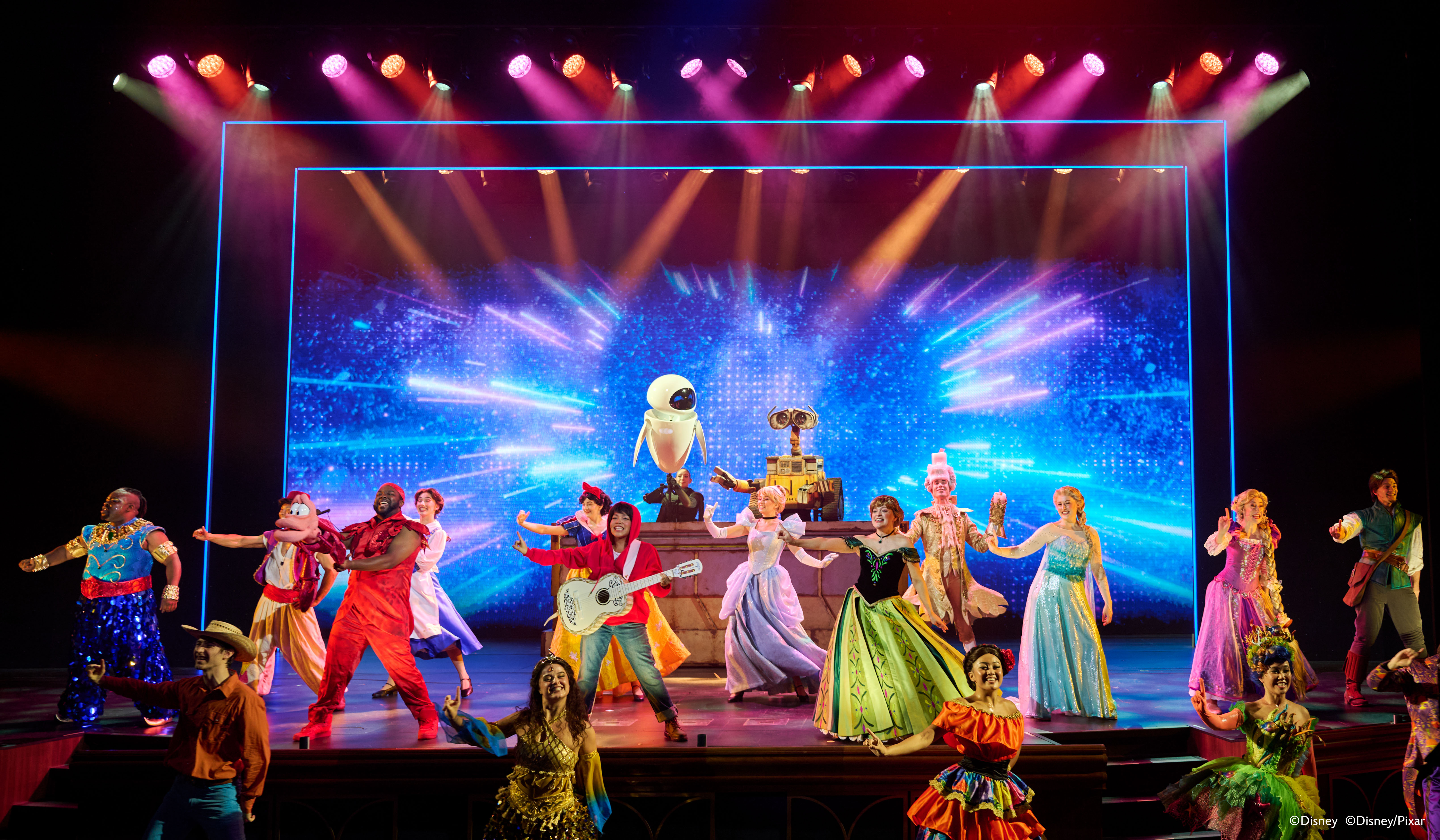 Show onboard Disney Cruise Line