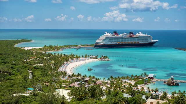 Disney Wish at Castaway Cay