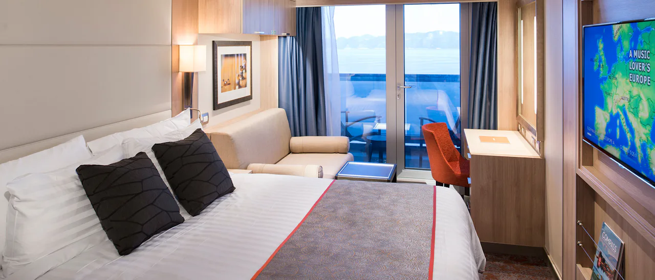 Verandah Stateroom on Koningsdam