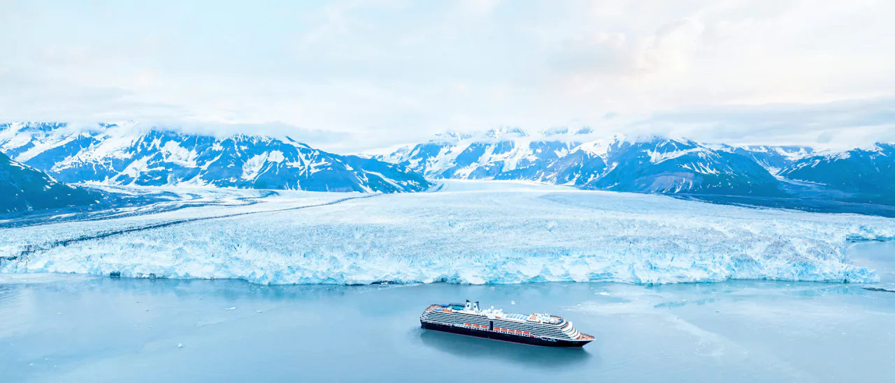 Westerdam at Hubbard Glacier