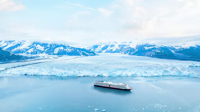Westerdam at Hubbard Glacier