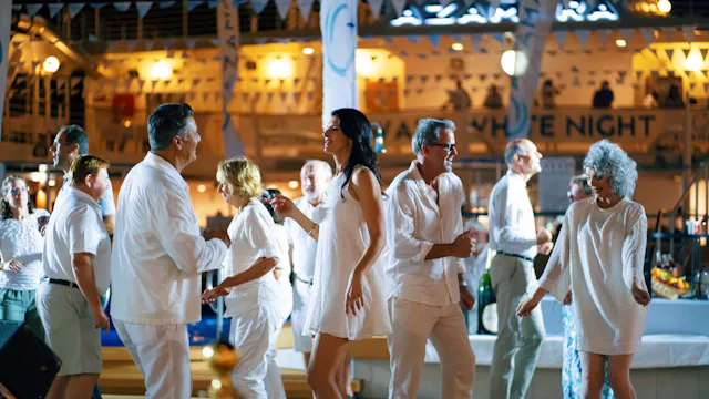 Azamara White Night Party