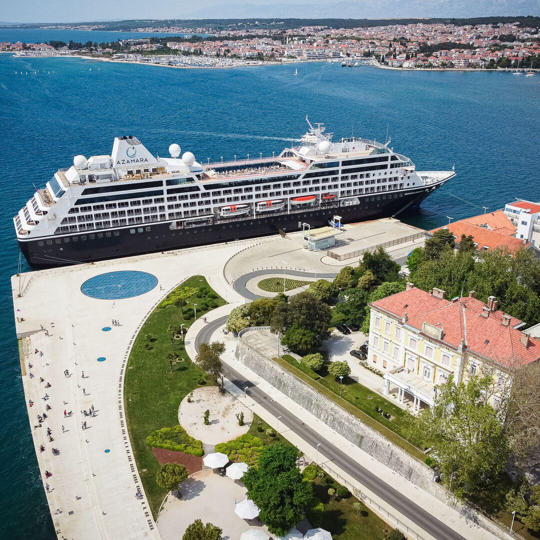 Azamara in Zadar Croatia