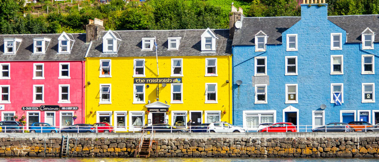 Ambassador Cruises visiting Tobermory, UK