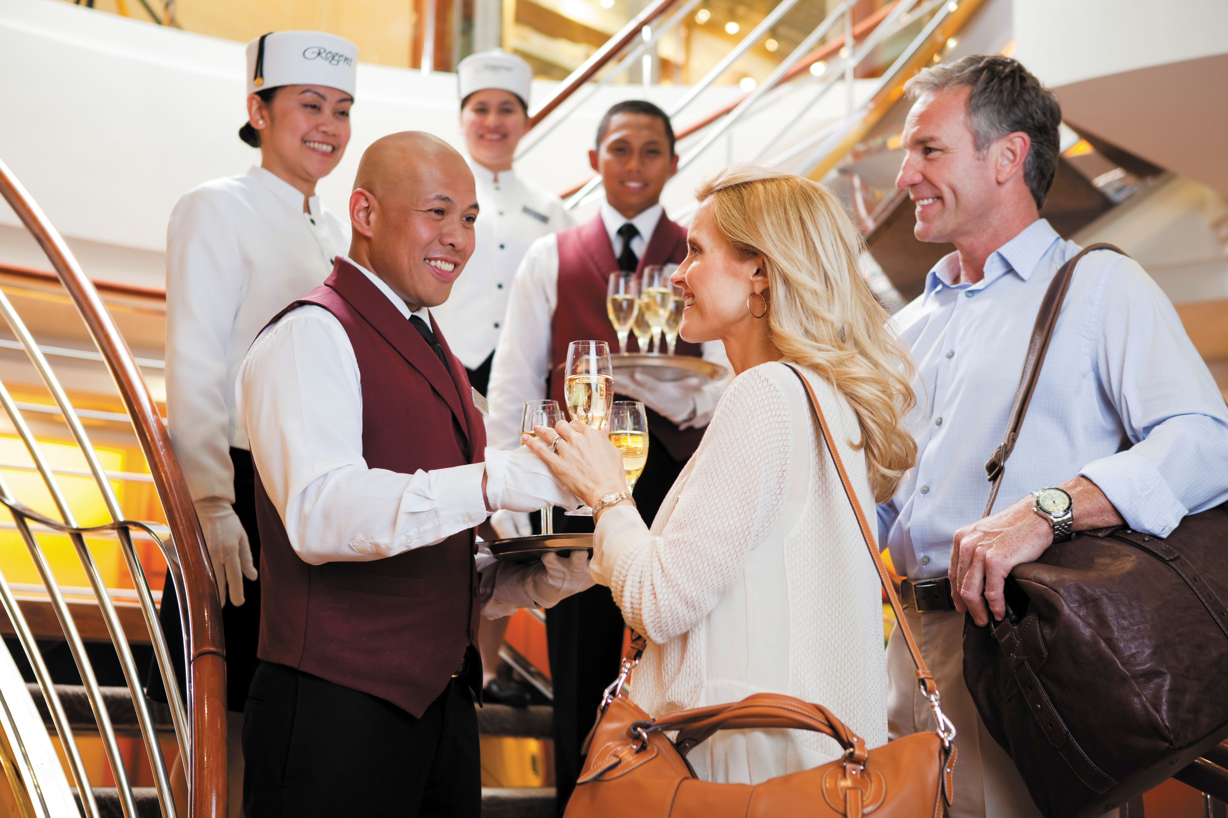 Champagne Welcome Aboard