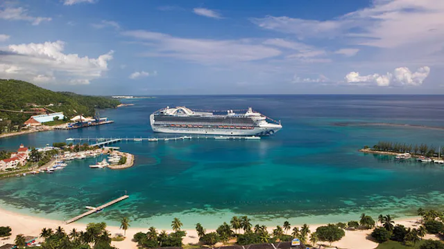 Crown Princess in Caribbean