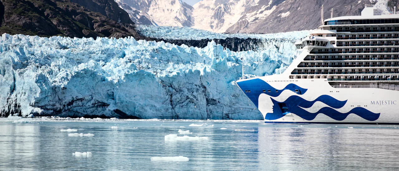 Majestic Princess at Glacier Bay