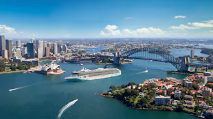 Norwegian Spirit in Sydney Harbour