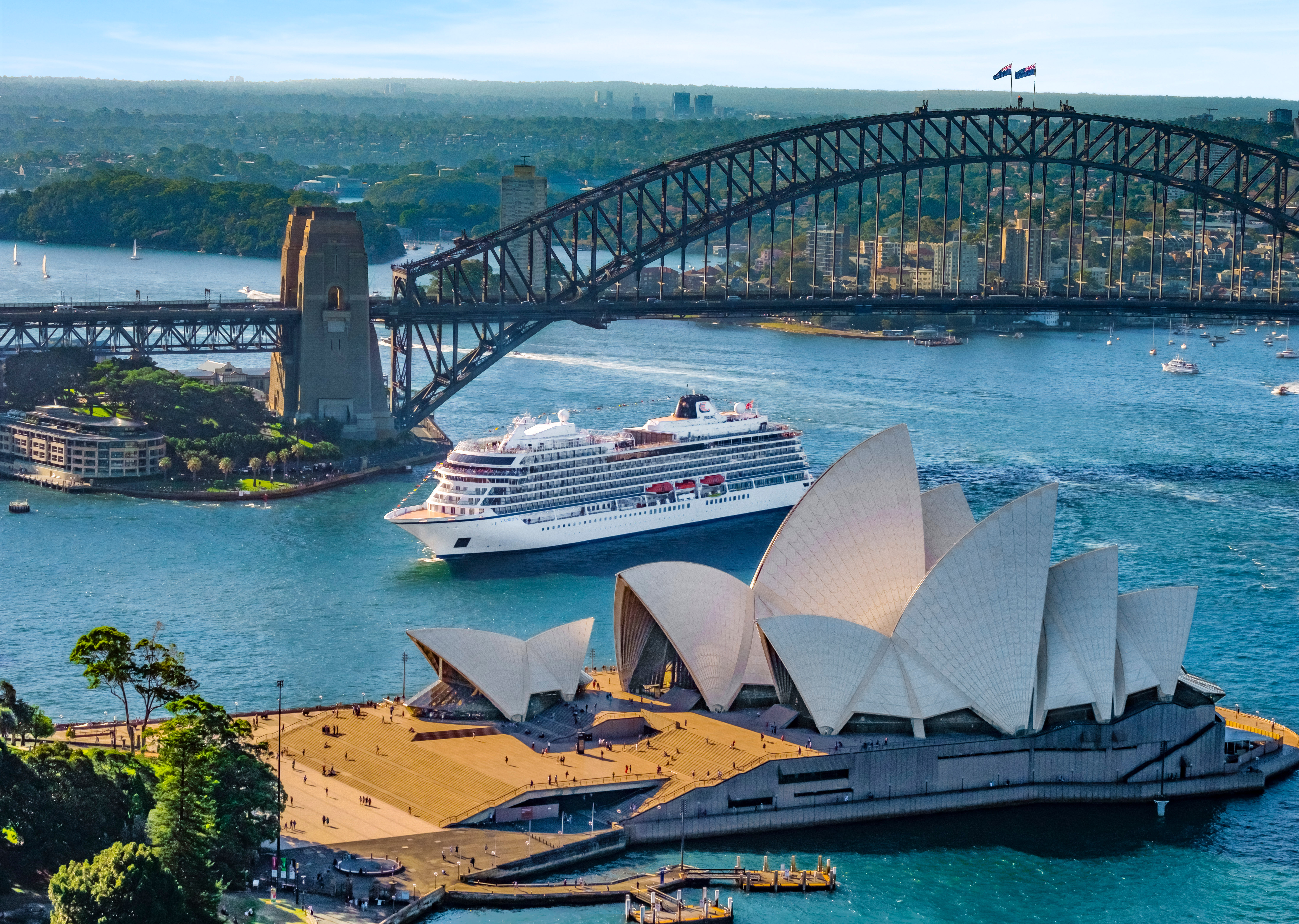 Ship in Sydney Harbour