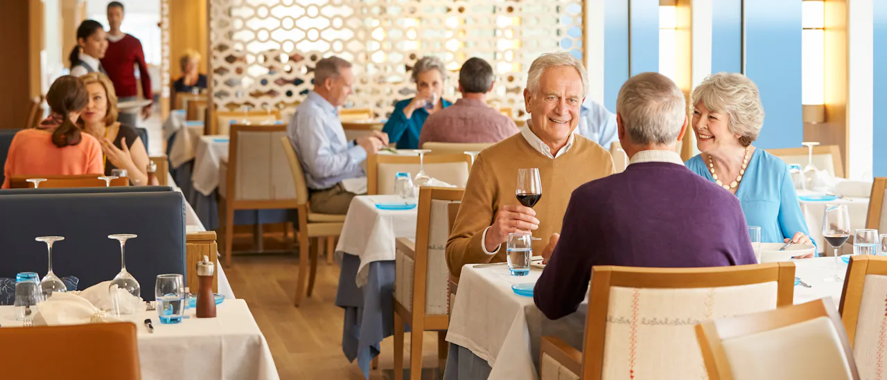 Dining in The Restaurant