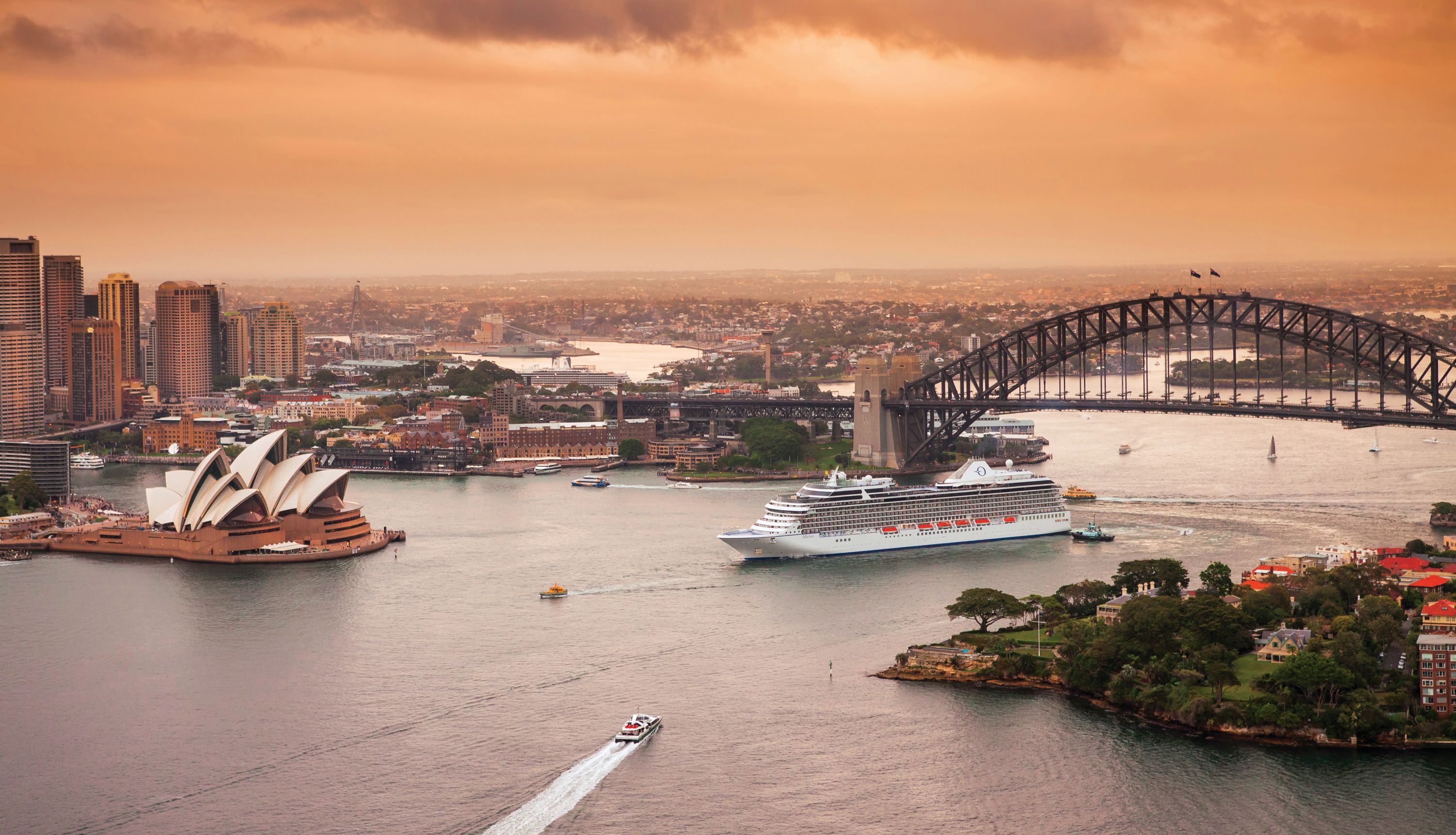 Oceania Marina in Sydney Harbour