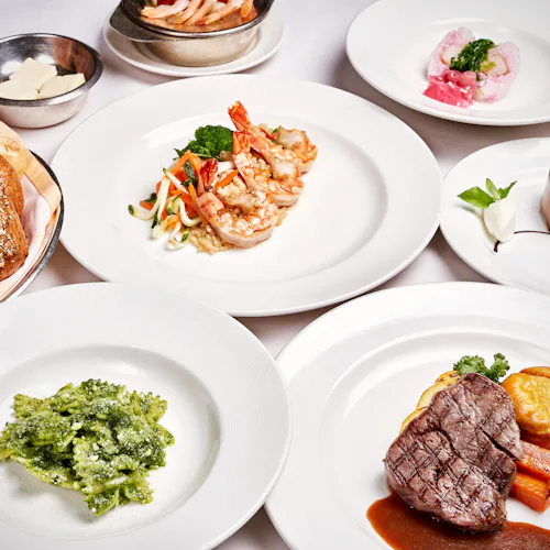 Food from International Dining Room