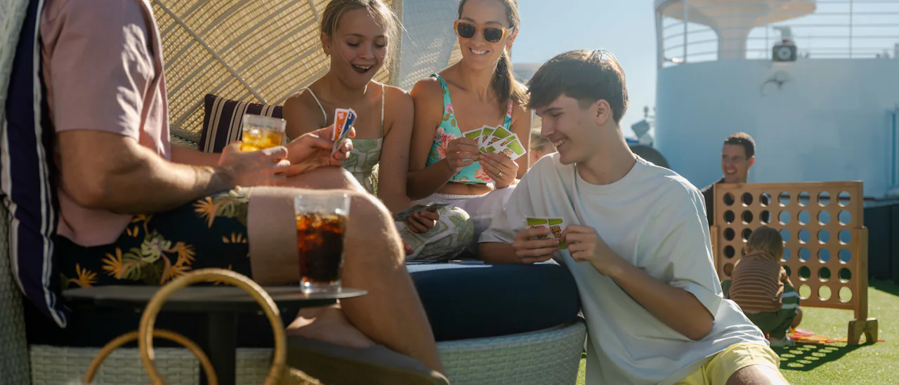 Family at Byron Beach Club