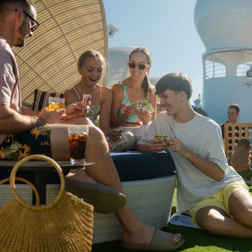 Family at Byron Beach Club