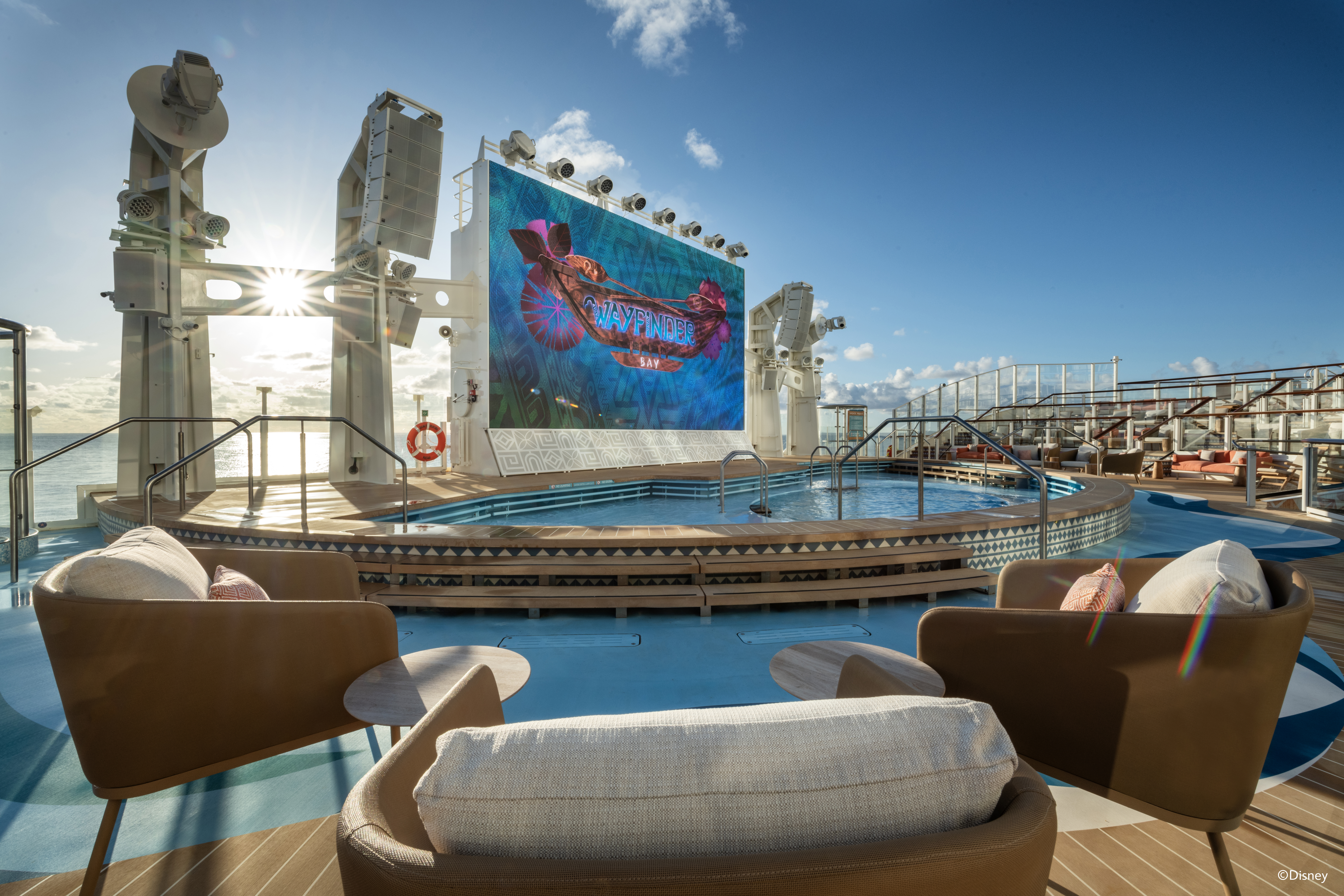 Disney Adventure Wayfinder Bay Stage