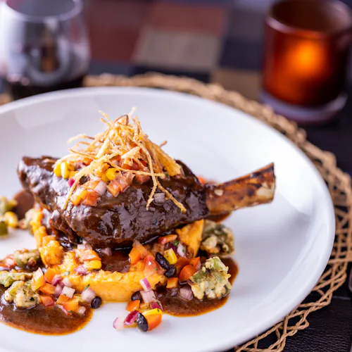 Lamb Shank in Main Dining Room