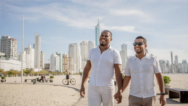 NCL LGBTQ Couple in Brazil