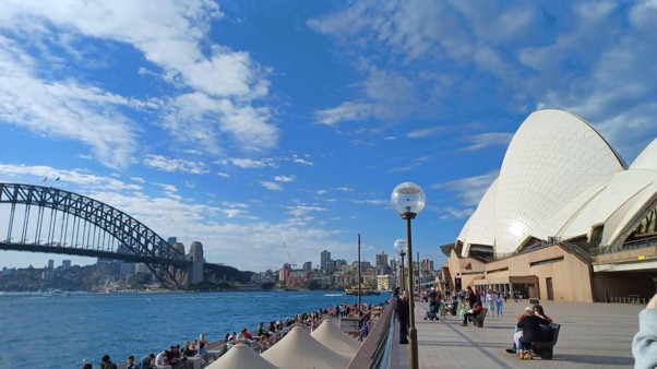 Sydney Harbour Opera House and Harbour Bridge