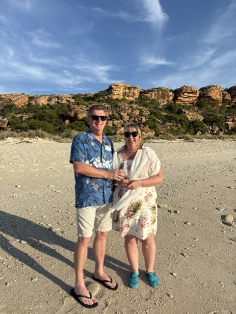 Jeff & Ruth Leckey in the Kimberley