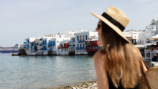 Celestyal Cruises Lady in Mykonos